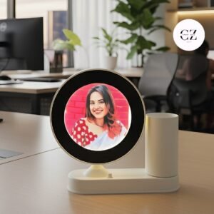 গোল শেইপ কলমদানি সহ